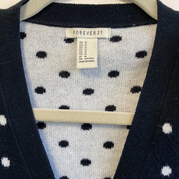 Forever 21 polka dot cardigan - Picture 3 of 8